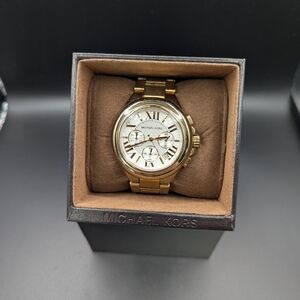 Michael Kors Gold Chronograph Watch